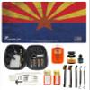 EDOG Range Warrior 27 Pc Gun Cleaning Kit - Arizona State Flag Handgun Honor & Pride Pistol Mat & Range Warrior .22 .38 .357 9MM .45 Gun Cleaning Kit & Tac Book Cleaning Essentials Kit view 2