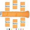Tannius Tennis Racket Grip Tape, 9 Pack Dry Feel Tennis Grips, Absorbent and Enhanced Tennis Overgrip (6-Pack Orange) view 1