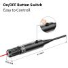 Theopot Bore Sight Kit Red Boresighter with Button Switch for.17 to 12GA Caliber Rifles Handgun Red Laser Sight view 4