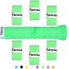 Tannius Tennis Racket Grip Tape, 9 Pack Dry Feel Tennis Grips, Absorbent and Enhanced Tennis Overgrip (6-Pack Green) view 1