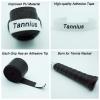 Tannius Tennis Racket Grip Tape, 9 Pack Dry Feel Tennis Grips, Absorbent and Enhanced Tennis Overgrip (6-Pack Black) view 2