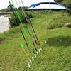 4 Pack Fishing Rod Stand and Alarm - Reinforced PVC, Supports Bank, Beach and Ground Fishing view 3
