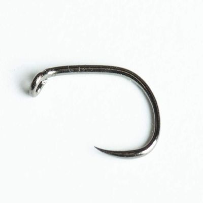 Blue Wing Olive BWO COMP 350 Barbless 1X Short Nymph Fly Hooks- 25 Pack (#18)