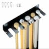Naissian Bat Rack: Wall-Mounted Baseball & Softball Bat Holder - Heavy Duty Metal Storage for 10 Bats view 1