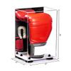 Better Display Cases Acrylic Vertical Boxing Glove Display Case with Mirror Case, Black Risers and White Base - 8" x 6" x 14" (A092/V18) view 2