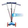 Hot Wheels Self Balancing Kick Scooter with Light Up Wheels, Extra Wide Deck, 3 Wheel Platform, Foot Activated Brake, 75 lbs Limit, Kids & Toddlers Girls or Boys, for Ages 3 and Up view 3