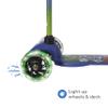 PJ Mask Self Balancing Kick Scooter with Light Up Wheels, Extra Wide Deck, 3 Wheel Platform, Foot Activated Brake, 75 lbs Limit, Kids & Toddlers Girls or Boys, for Ages 3 and Up view 2
