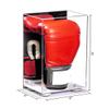 Better Display Cases Acrylic Vertical Boxing Glove Display Case with Mirror Case, White Risers and White Base - 8" x 6" x 14" (A092/V18) view 2