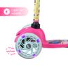 Barbie Self Balancing Kick Scooter with Light Up Wheels, Extra Wide Deck, 3 Wheel Platform, Foot Activated Brake, 75 lbs Limit, Kids & Toddlers Girls or Boys, for Ages 3 and Up view 3
