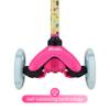 Barbie Self Balancing Kick Scooter with Light Up Wheels, Extra Wide Deck, 3 Wheel Platform, Foot Activated Brake, 75 lbs Limit, Kids & Toddlers Girls or Boys, for Ages 3 and Up view 4
