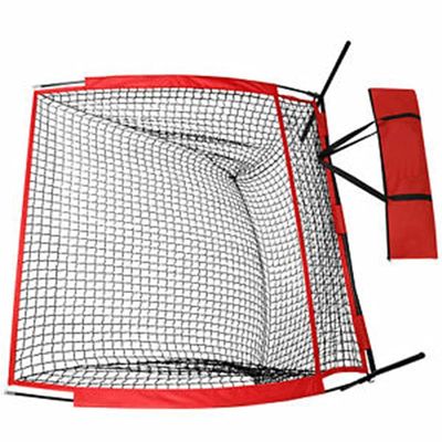 Ministry of Warehouse Practice Net Pitching Baseball Batting Hitting Softball Thrower Yard 5 x 5 FT