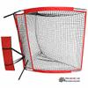 Ministry of Warehouse Practice Net Pitching Baseball Batting Hitting Softball Thrower Yard 5 x 5 FT view 2