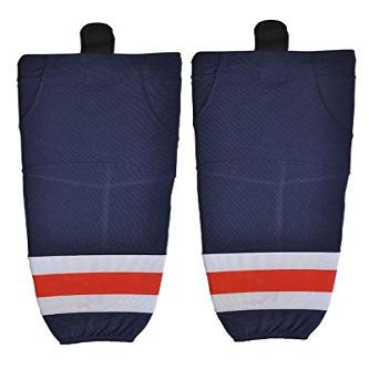 TW Ice Hockey Socks Youth to adult (Blue02, 22 Inch)