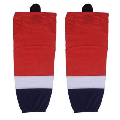 TW Ice Hockey Socks Youth to adult (Red01, 24 Inch)
