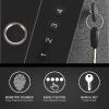 Biometric Slider Handgun Gun Safe for Nightstand, Desk, Bed Side,Truck - Auto Sliding Door Hand Gun Safe for Pistol -with Fingerprint, PIN Code, KEY Access view 3