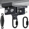 Dolibest Heavy Duty Steel Beam Hanger, Heavy Bag Mount, I Beam Heavy Bag Hanger for Punching Bag Hanger Boxing Muay Thai Training (with Spring) view 1