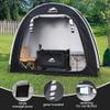 MAIZOA Bike Covers Storage Tent, Outdoor Portable Bicycle Storage Shed,210D Oxford Fabric PU5000 Waterproof for 2-3 Bikes,Outdoor Storage Tent for Motorcycles,Garden Tools,Lawn Mower,Various Tools view 2