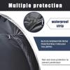 MAIZOA Bike Covers Storage Tent, Outdoor Portable Bicycle Storage Shed,210D Oxford Fabric PU5000 Waterproof for 2-3 Bikes,Outdoor Storage Tent for Motorcycles,Garden Tools,Lawn Mower,Various Tools view 4