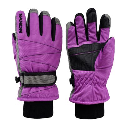 JEELAD Kids Children Ski Gloves Winter Snow Gloves for Boys Girls Riding Driving Hiking Snowboard Cycling Skiing Sports