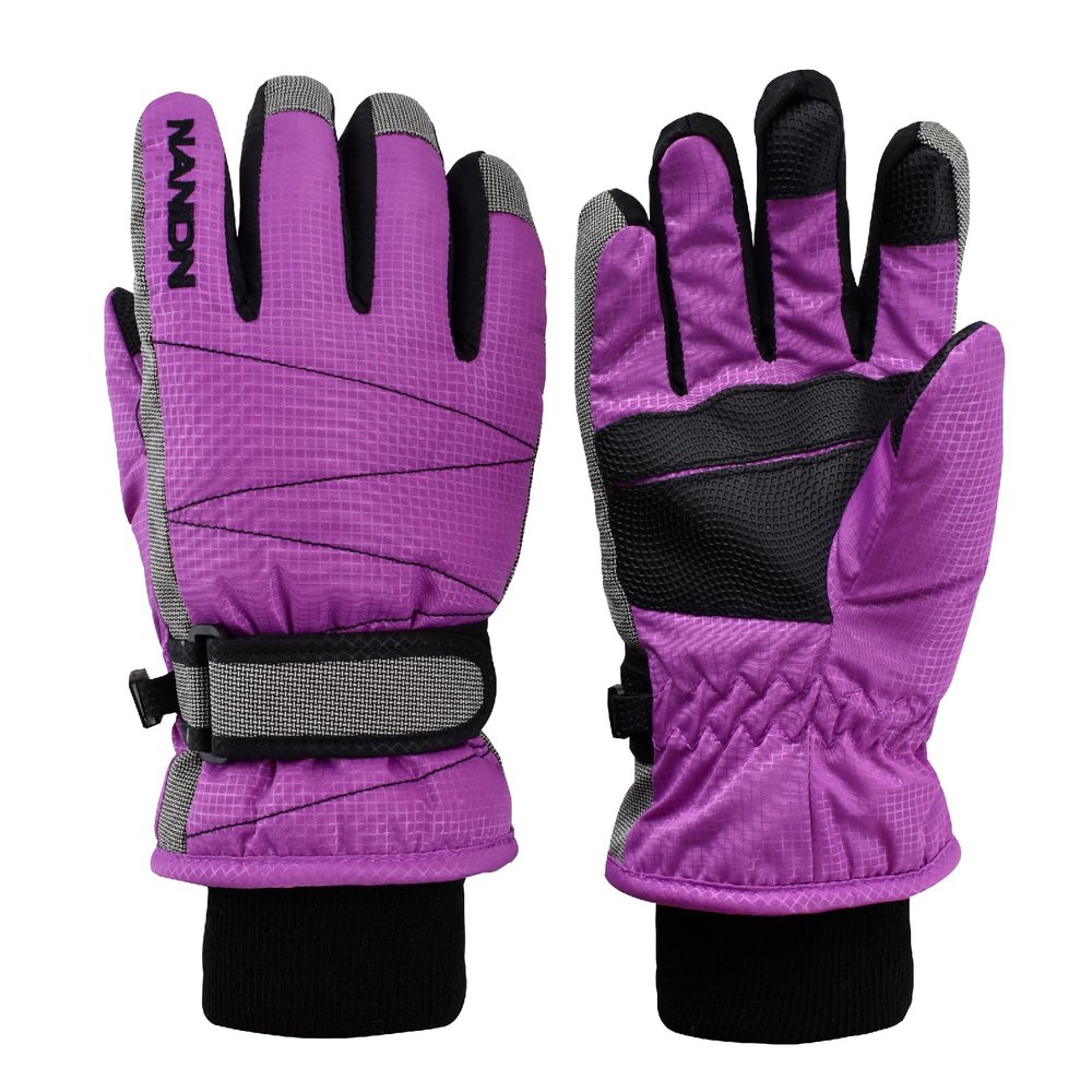 JEELAD Kids Children Ski Gloves Winter Snow Gloves for Boys Girls Riding Driving Hiking Snowboard Cycling Skiing Sports