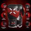 FightX Kids Boxing Gloves for 3-8 Years 4 6 Oz Training MMA Boys Girls Kickboxing Punching Gloves for Training, Punching Bag, Muay Thai, MMA (Red, 6oz) view 2