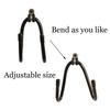 Kesywale 1 Piece Skateboard Wall Mount Adjustable Hanger Holder Hook Rack Display for Guitar, Skateboards, Longboards, Skis, Snowboards, Water Skis and More (1) view 3