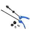 Free-fly MTB Quick Release Bicycle Skewer Set - Front and Rear Mountain Bike Quick Release Skewers - Multiple Color Options (Red) view 3
