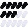BOOPH Kids Socks for Boys Girls Low Cut Athletic Ankle Socks 6-8 Years Multi03 view 1
