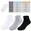 BOOPH Kids Socks for Boys Girls Low Cut Athletic Ankle Socks 6-8 Years Multi03 view 2