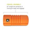 TriggerPoint Unisex's Grid Travel Foam Roller, Orange, 1 Size view 3