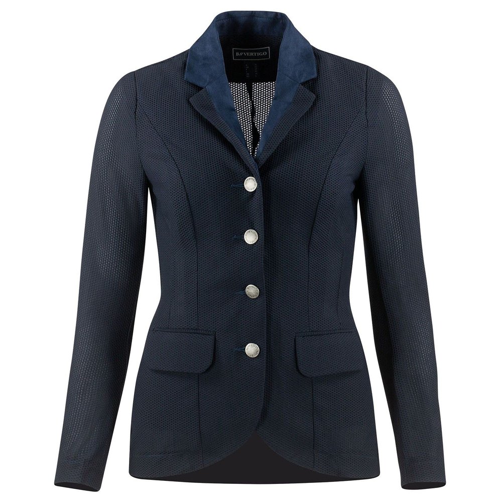 B Vertigo Gabrielle Mesh Womens Competition Jackets UK 16 Reg Dark Navy
