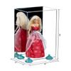 Better Display Cases Acrylic Versatile Display Case with Mirror Case, Light Blue Risers and Clear Base - 8" x 6" x 14" (A092/V18) view 2
