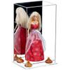 Better Display Cases Acrylic Versatile Display Case with Mirror Case, Orange Risers and Clear Base - 8" x 6" x 14" (A092/V18) view 1