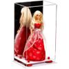 Better Display Cases Acrylic Versatile Display Case with Mirror Case, Red Risers and White Base - 8" x 6" x 14" (A092/V18) view 1