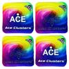 CornholeAce Ace Clusters | Rainbow (Set of 4 Bags) | ACE Pro Stamped | Cluster Pad Technology | Dual Sided Slick Stick All Weather | Professional Cornhole Bags view 2