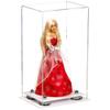 Better Display Cases Acrylic Versatile Display Case with Clear Case, Silver Risers and White Base - 8" x 6" x 14" (A092/V18) view 1