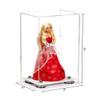 Better Display Cases Acrylic Versatile Display Case with Clear Case, Silver Risers and White Base - 8" x 6" x 14" (A092/V18) view 2