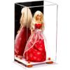 Better Display Cases Acrylic Versatile Display Case with Mirror Case, Orange Risers and White Base - 8" x 6" x 14" (A092/V18) view 1