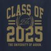 J2 Sport University of Akron Zips NCAA Class of 2025 Arch Hooded Sweatshirt view 4