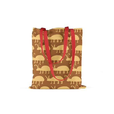 Bonamaison with red Handles, Multicolor