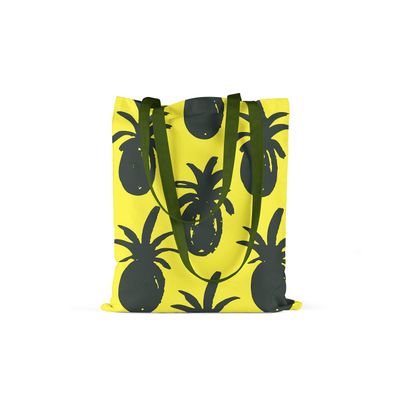 Bonamaison with Green Handles, Multicolor