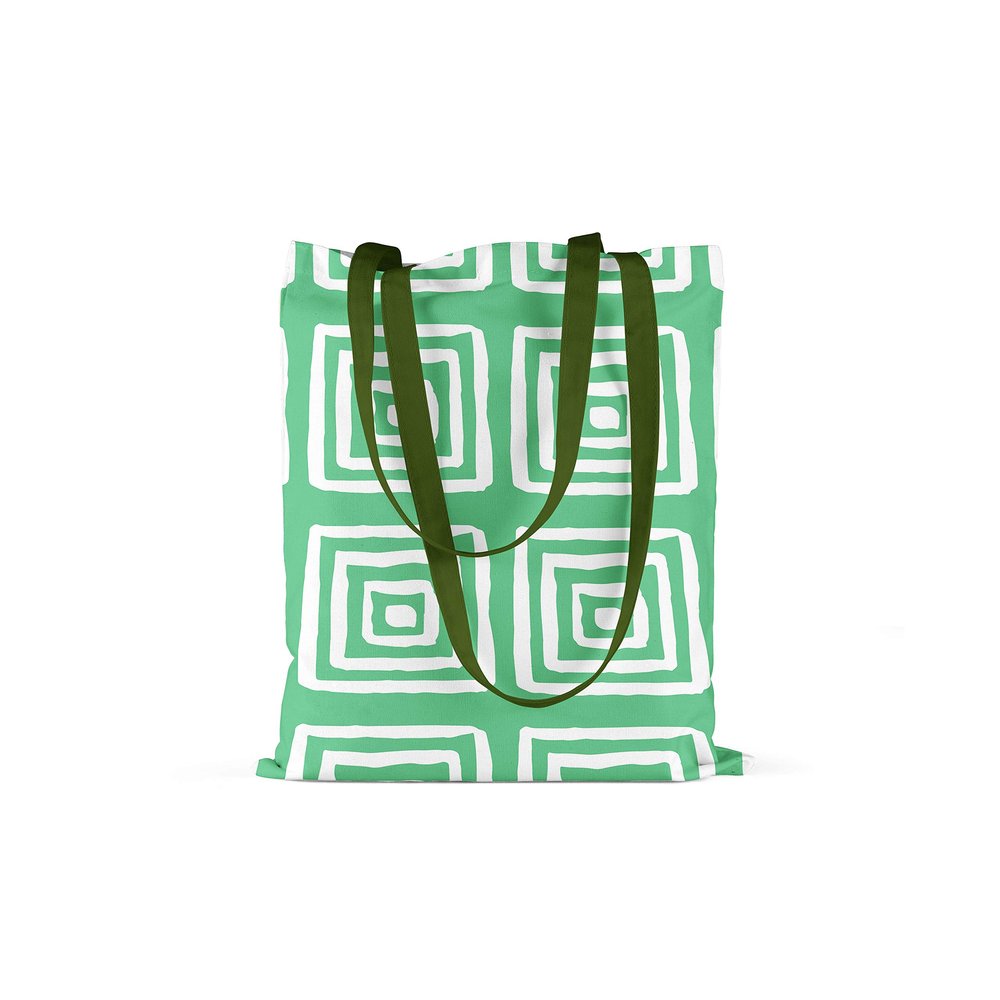 Bonamaison with Green Handles, Multicolor