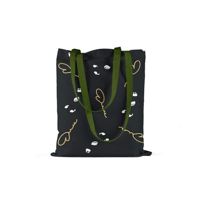 Bonamaison with Green Handles, Multicolor
