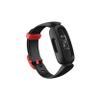 Fitbit Ace 3 Activity-Tracker for Kids 6+ One Size, Black/Racer Red view 1
