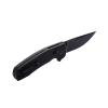 SOG TAC XR Professional Folding Knife | 3.4" D2 Tool Steel Blade & Ultra-Grip G10 Handle | Single-Handed Ambidextrous Use, Blackout view 2