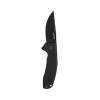 SOG TAC XR Professional Folding Knife | 3.4" D2 Tool Steel Blade & Ultra-Grip G10 Handle | Single-Handed Ambidextrous Use, Blackout view 4