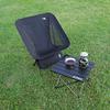 (CAPTAIN STAG) UC-563 Table, 395350310mm, Black (Frame Integrated) view 2