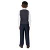 Spring Notion Big Boys' 2-Piece Vest Suit Set Navy-C 12 Vest and Pants view 2