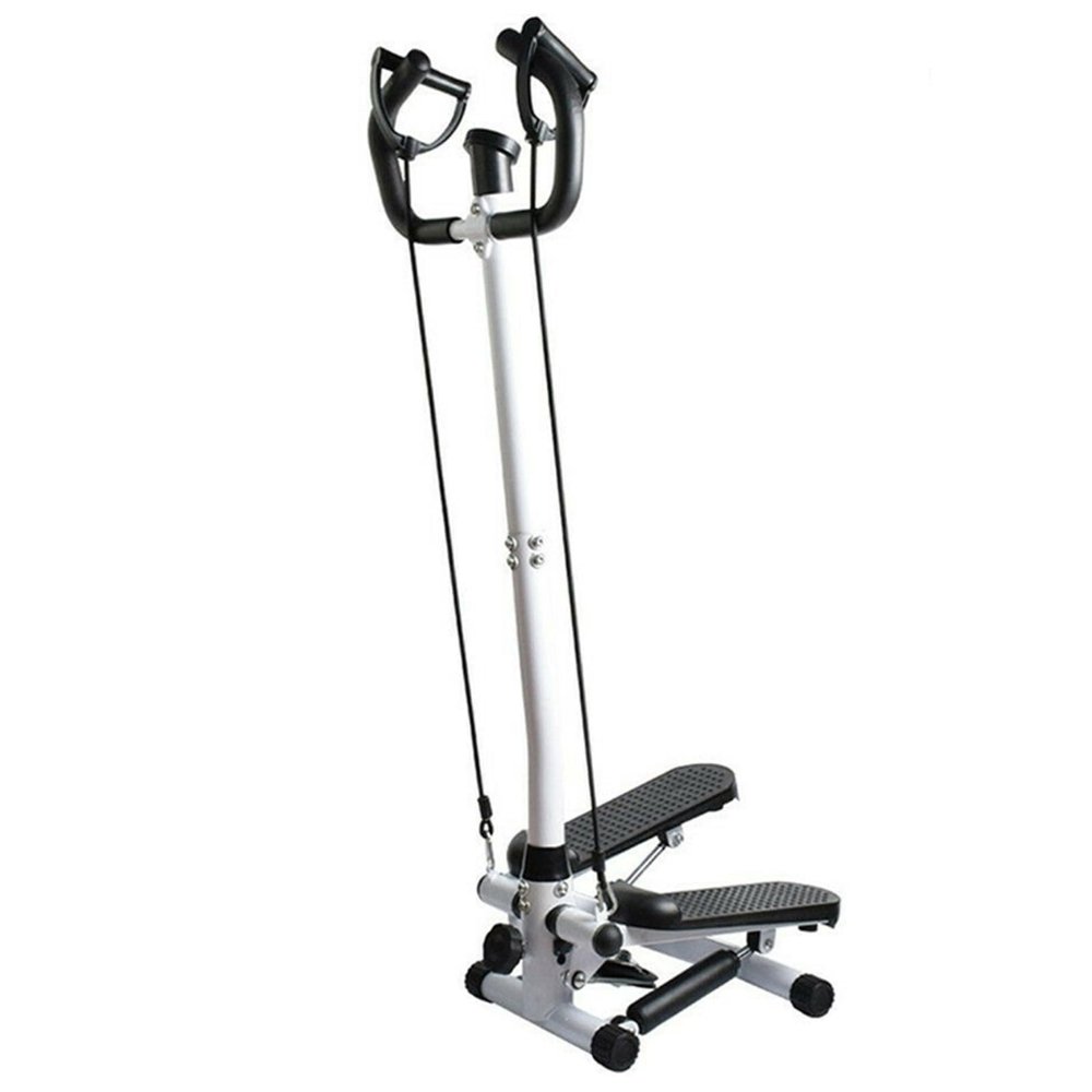 Artudatech Fitness Workout Exercise Air Stair Stepper Machine Cardio Equipment + Handle Bar Multi-Function Mini Stepper Exercise Stepper Machine with Adjustable Twist Table Space Saving for Home