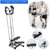 Artudatech Fitness Workout Exercise Air Stair Stepper Machine Cardio Equipment + Handle Bar Multi-Function Mini Stepper Exercise Stepper Machine with Adjustable Twist Table Space Saving for Home view 2